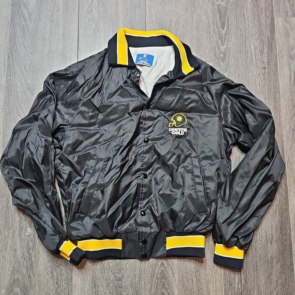 Vintage Denver Gold Starter Satin Jacket Men’s Size M